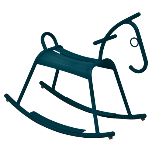 Adada blue rocking horse by Fermob