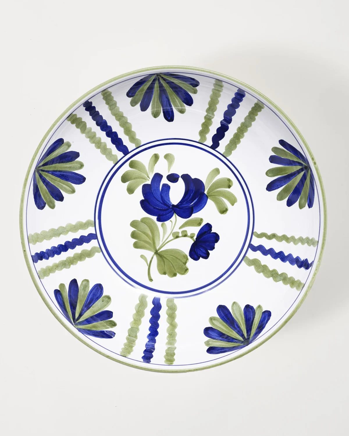 Blossom Salad Bowl Blue