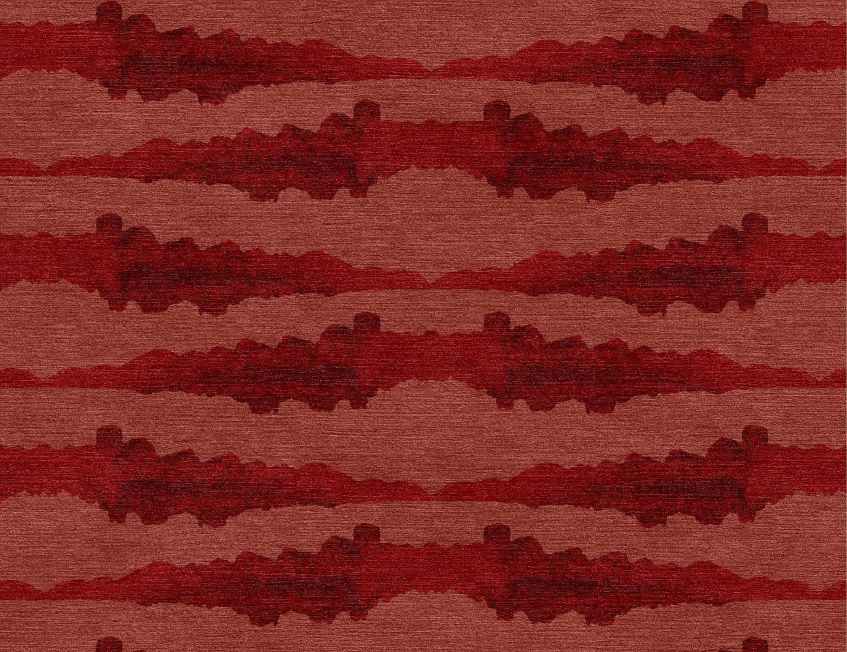 TIE-DYE TERRACOTTA RUG