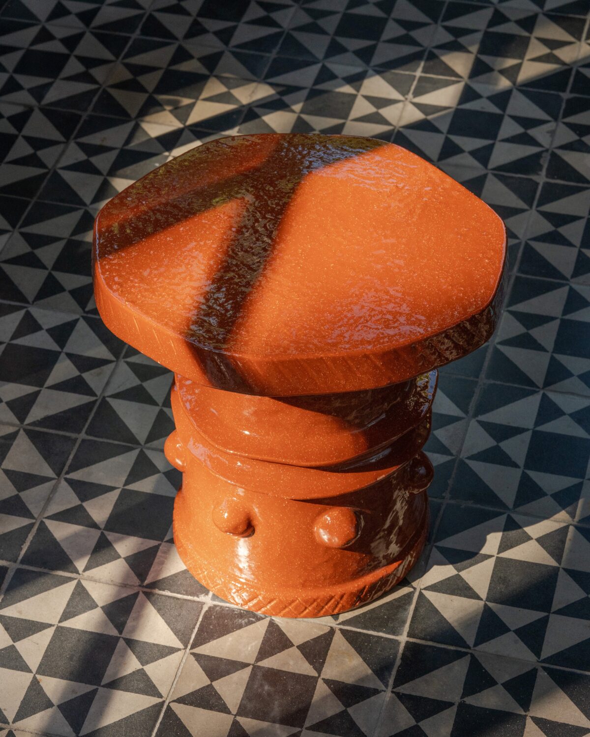 Side table 08 Clara rust