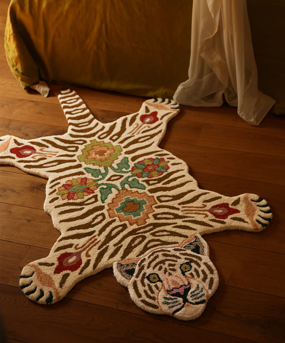 Jill Tiger Rug Large