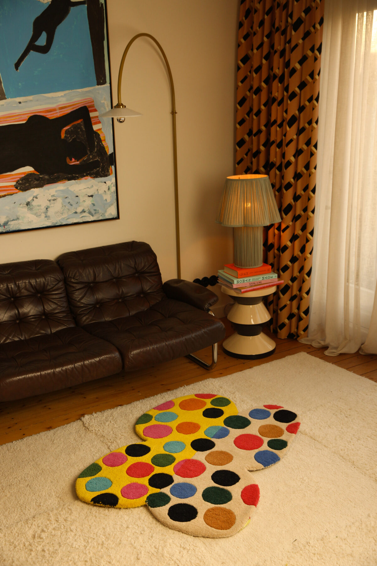 Marley Multi Butterfly Rug Large