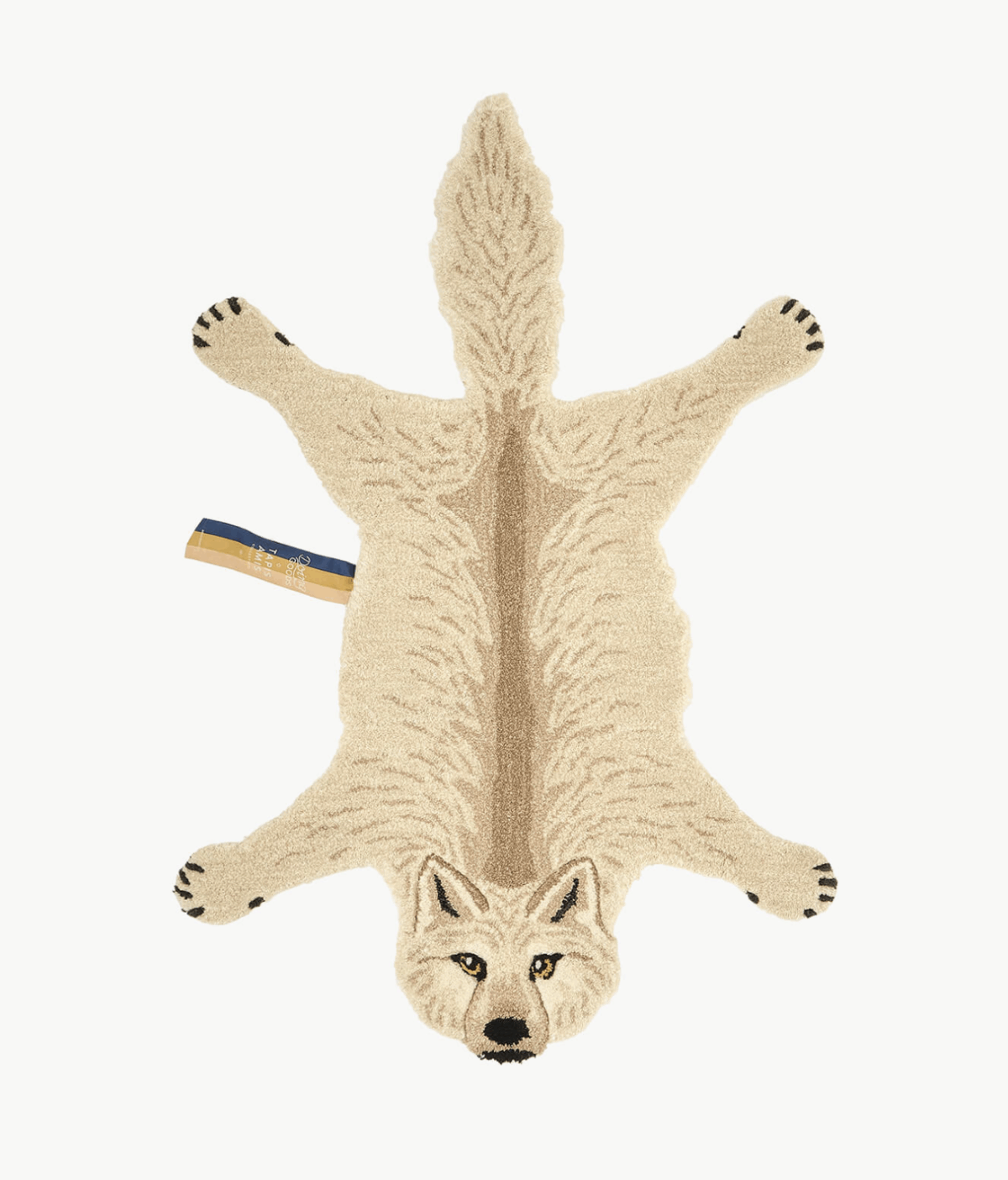 Woozy Wolf Rug Large