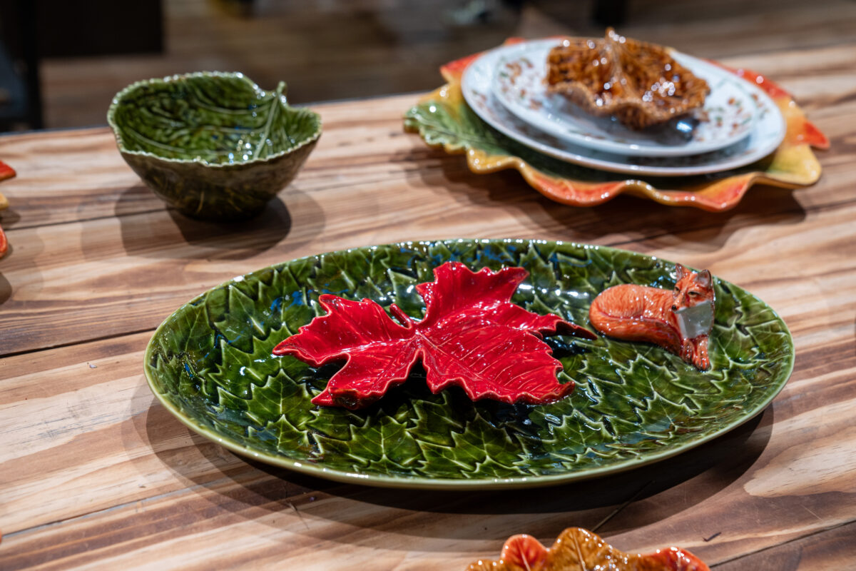 GUDRUN FOX LARGE PLATTER