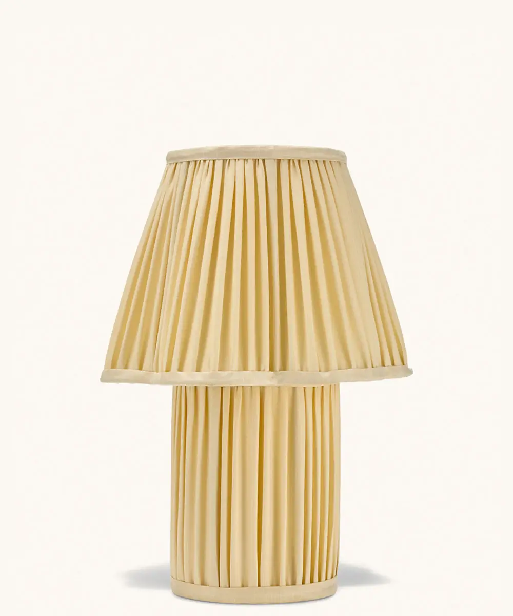 Myra Lamp Silk Buttercup