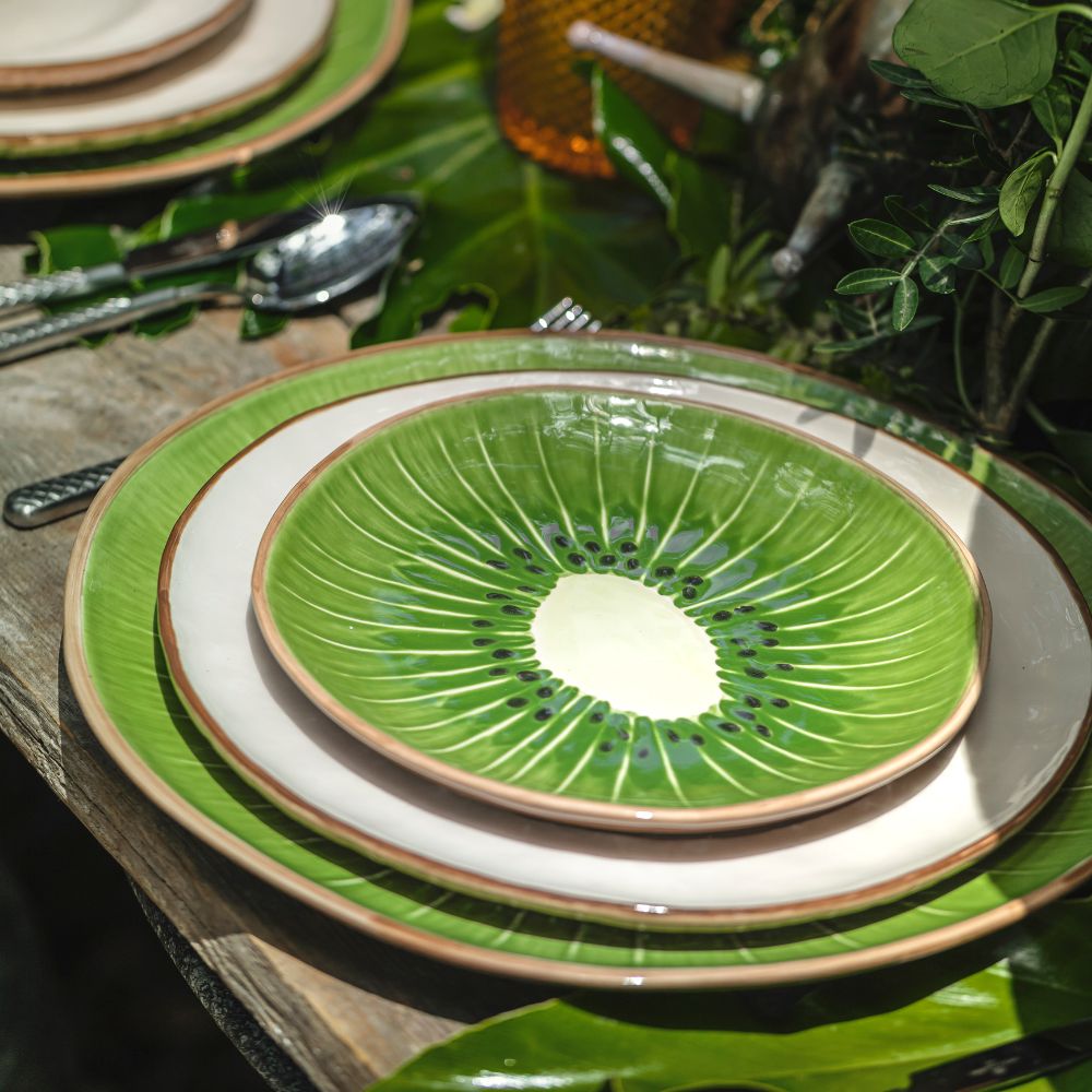 Kiwi Dessert Plate