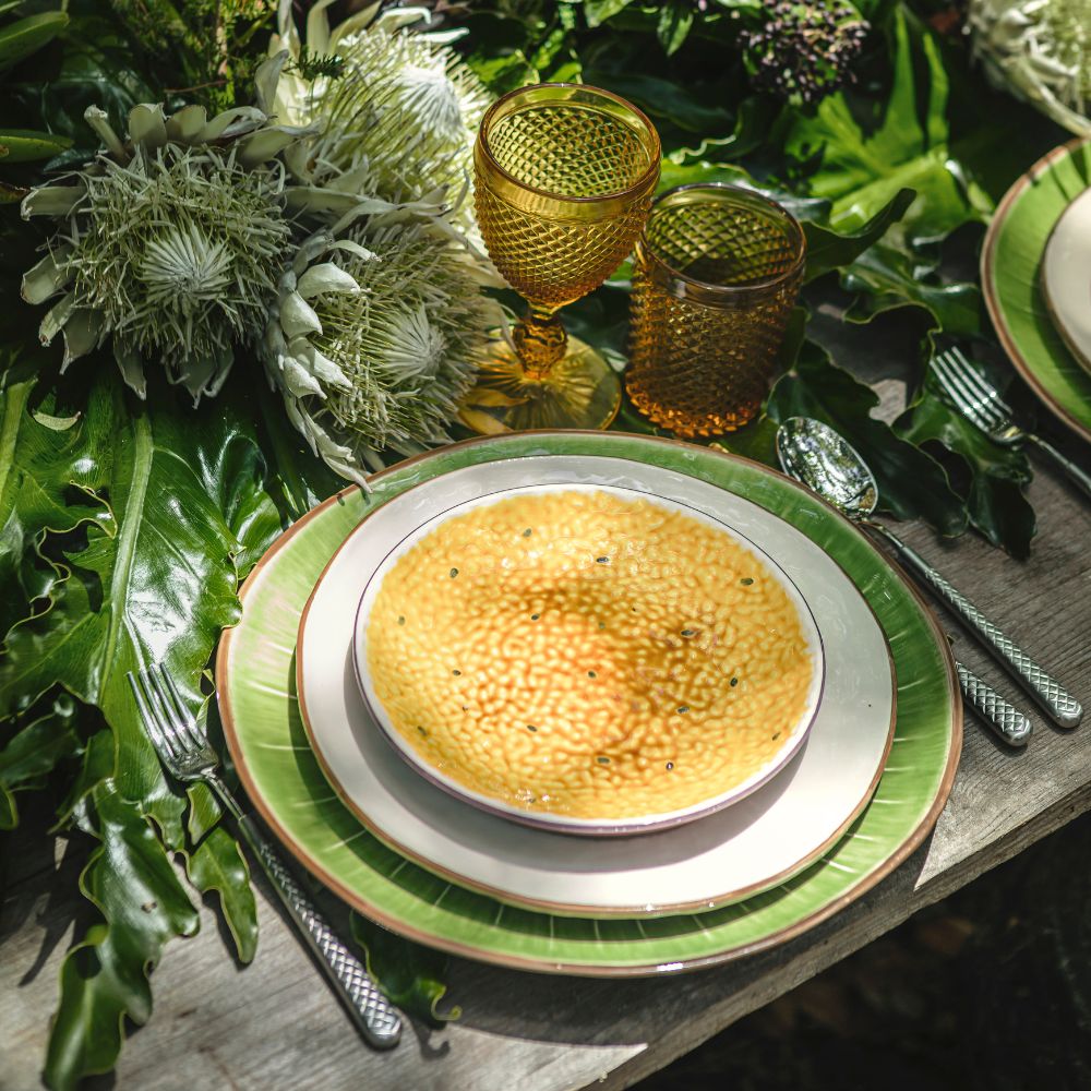 Passion Fruit Desser Plate