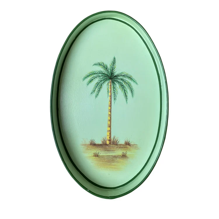 Hand Painted Iron Tray IT77