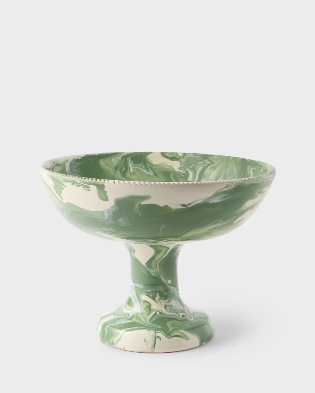 Marbled Green Fruit Stand